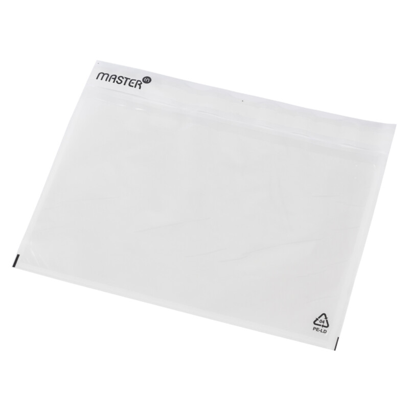 Følgeseddellomme i genbrugsplast C4 u/tryk 340x250mm 500stk/kar Plast40/Plast40/Papir46 1/48 - Image 2