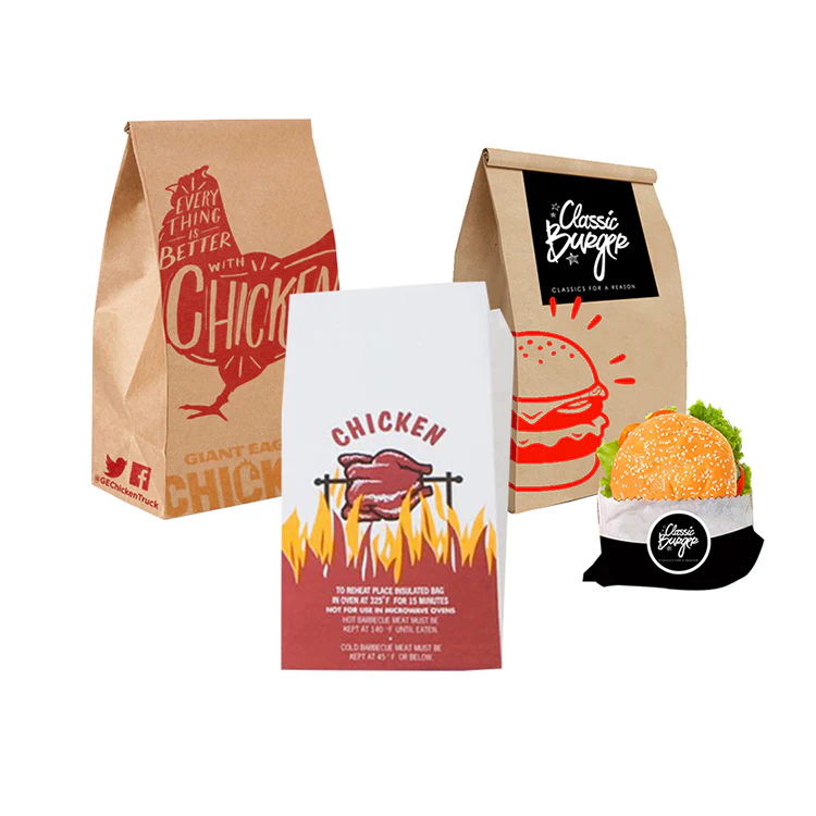 Take Away poser & Burgerlommer