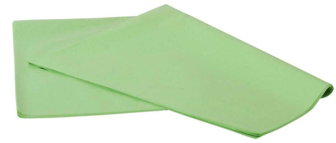 Silkepapir lys grøn 17g 50x75cm 480ark/pak karton af 465x5pk. 5/100 - Image 2