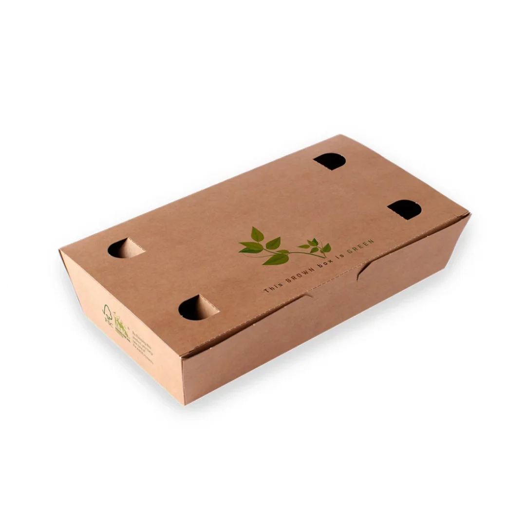 FoodBox 1 Brun 138x67x43mm Karton af 500stk. 1/30