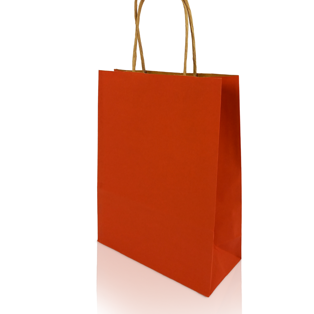 Bæreposer h-Green L Rød 320x150x420mm 100g karton a 200 stk. 1/16