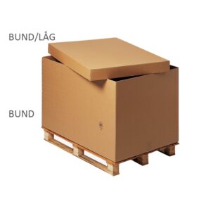 Pallecontainer bund/låg